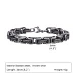 Pulsera Unión de fuerzas, eslabones trenzados