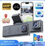 Dashcam MASTERcam 360 4G by AQUILUX GPS, Vision noctura, radar, Autónoma 4g con chip de teléfono