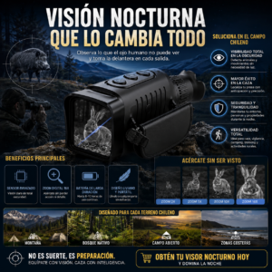 Visor nocturno Profesional largo alcance 16x versión actualizada